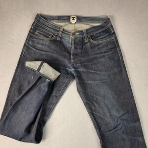 Tellason Jeans Mens 31 Blue Selvedge Cone White Oak Ladbroke Grove
